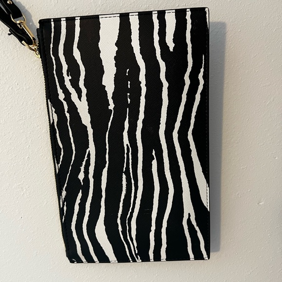 Zebra Print Trina Turk Wristlet - Picture 6 of 9